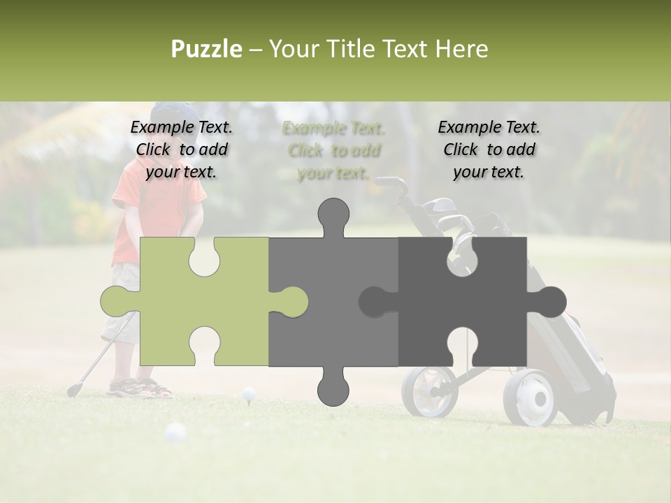 Lifestyle People Cute PowerPoint Template