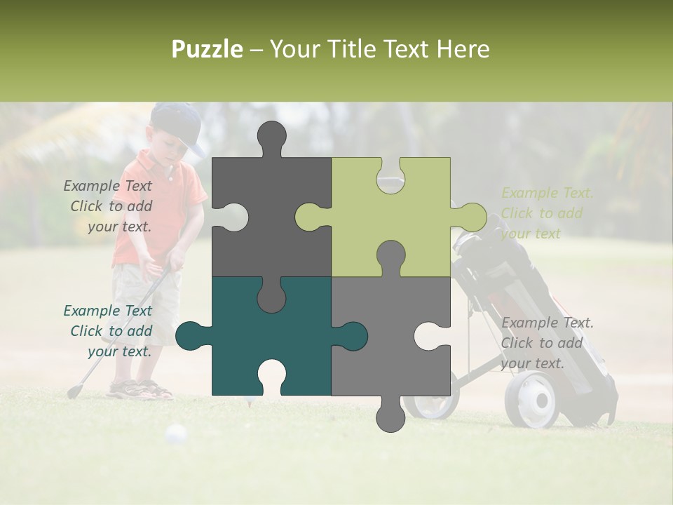 Lifestyle People Cute PowerPoint Template