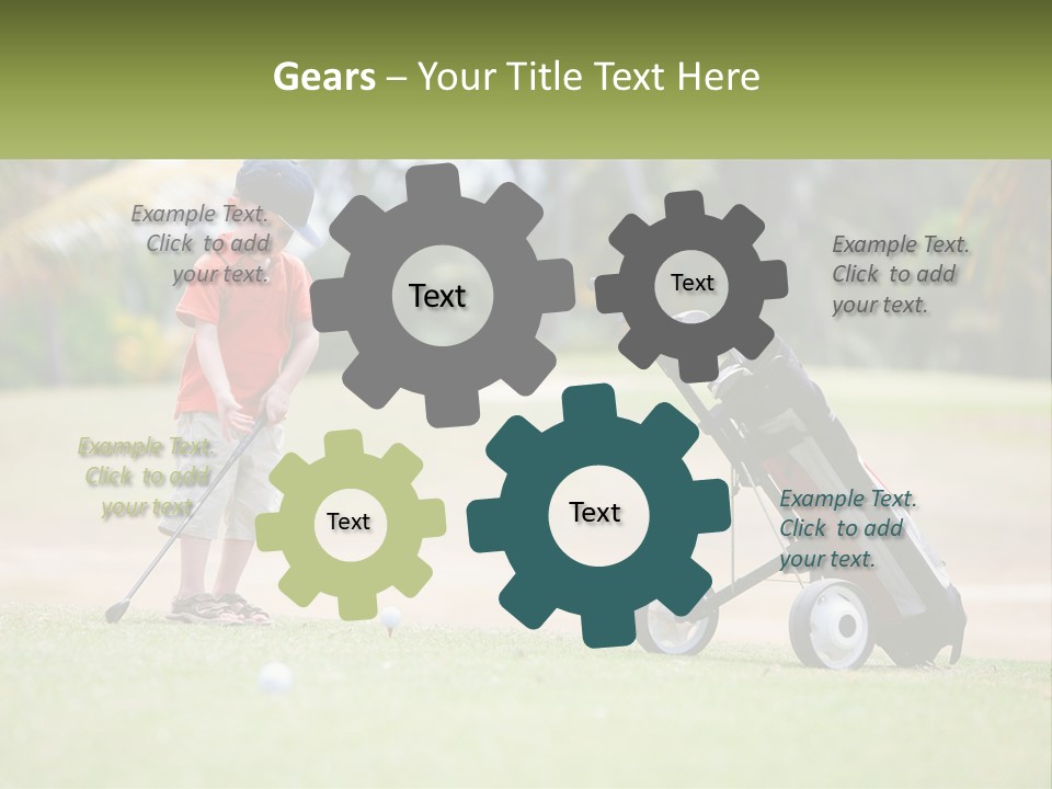 Lifestyle People Cute PowerPoint Template