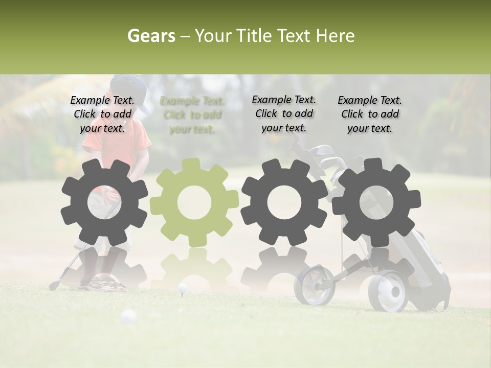 Lifestyle People Cute PowerPoint Template