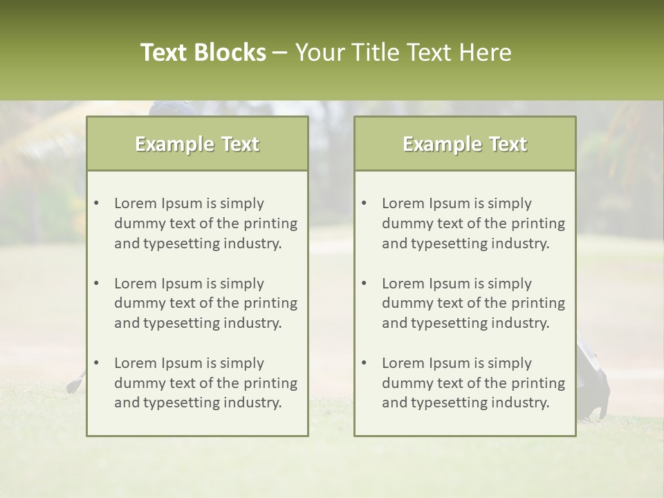 Lifestyle People Cute PowerPoint Template