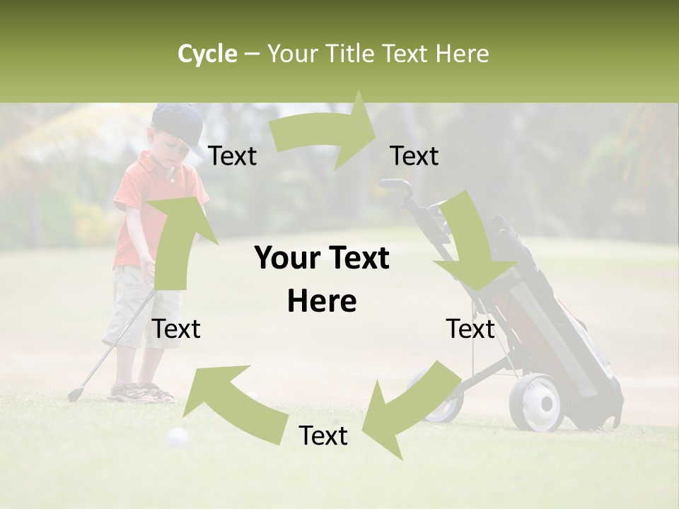 Lifestyle People Cute PowerPoint Template