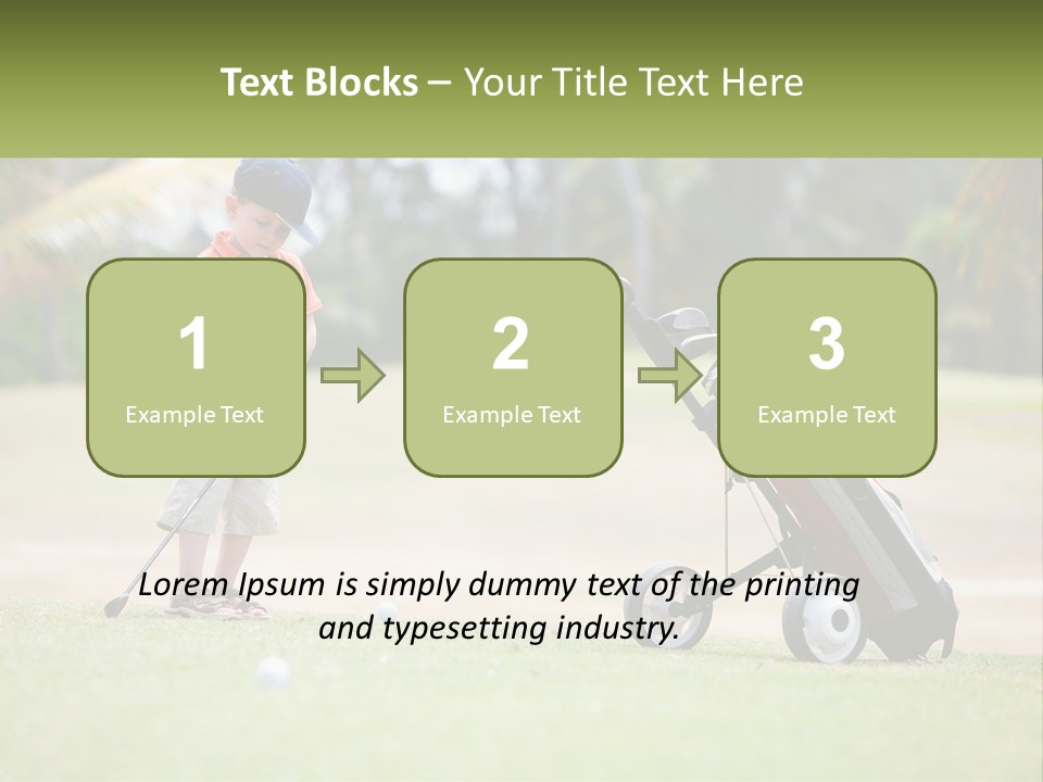 Lifestyle People Cute PowerPoint Template