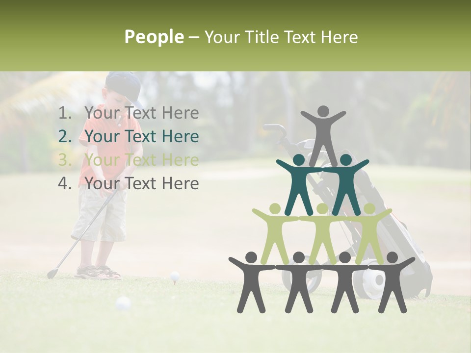 Lifestyle People Cute PowerPoint Template