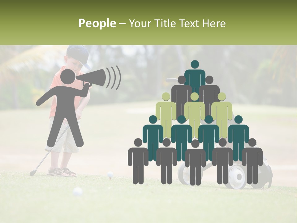 Lifestyle People Cute PowerPoint Template