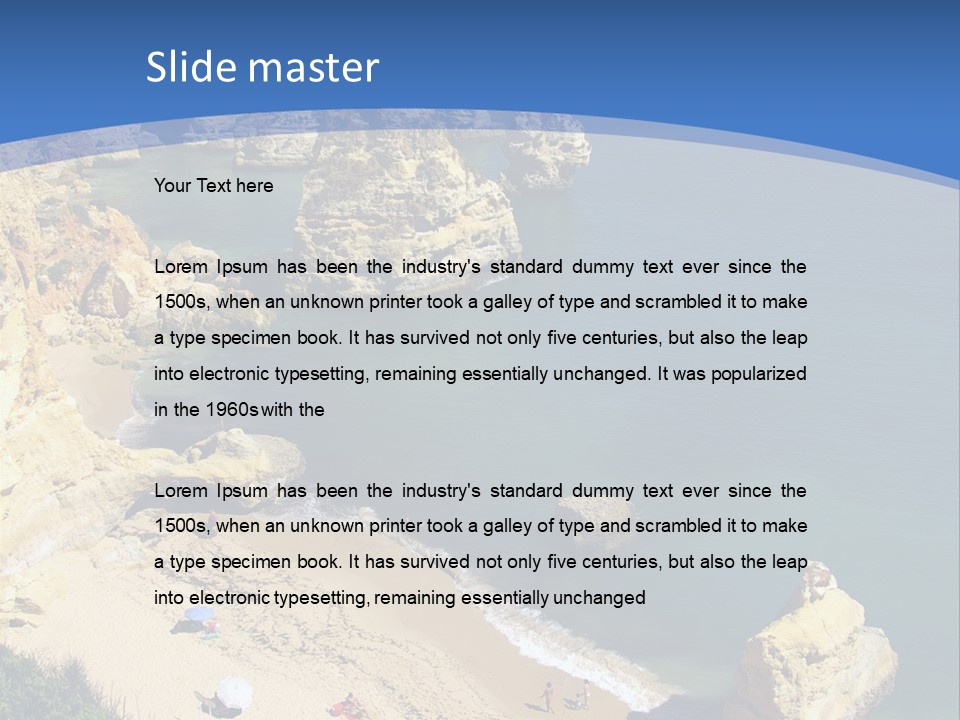 Nature Pleasure Pretty PowerPoint Template