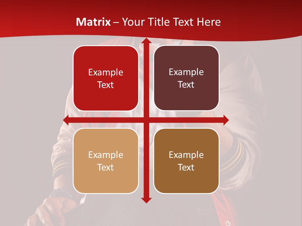 Hat Hip Sitting PowerPoint Template