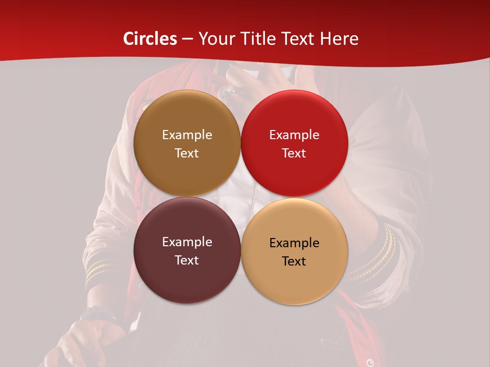 Hat Hip Sitting PowerPoint Template