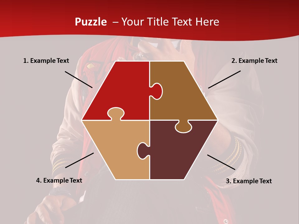 Hat Hip Sitting PowerPoint Template