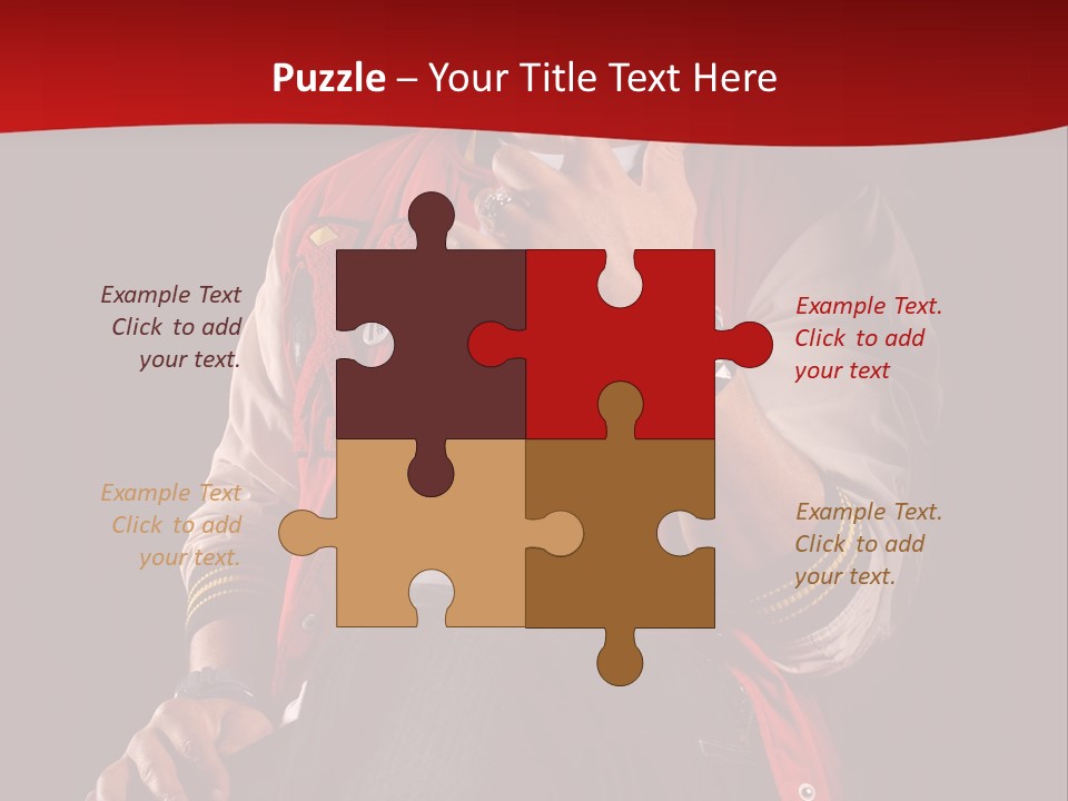 Hat Hip Sitting PowerPoint Template