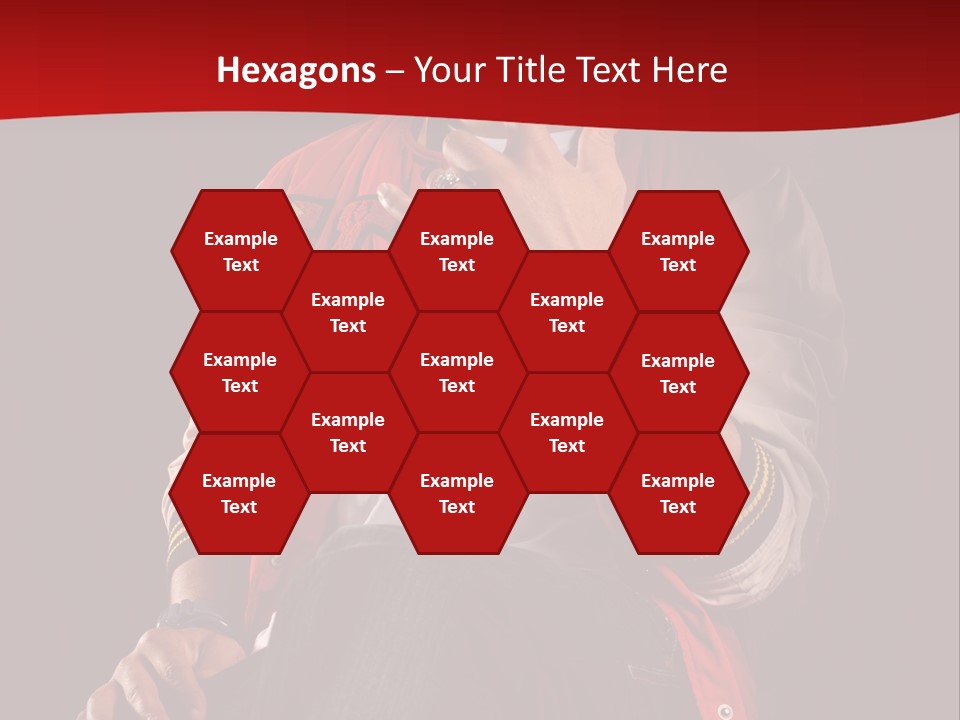 Hat Hip Sitting PowerPoint Template