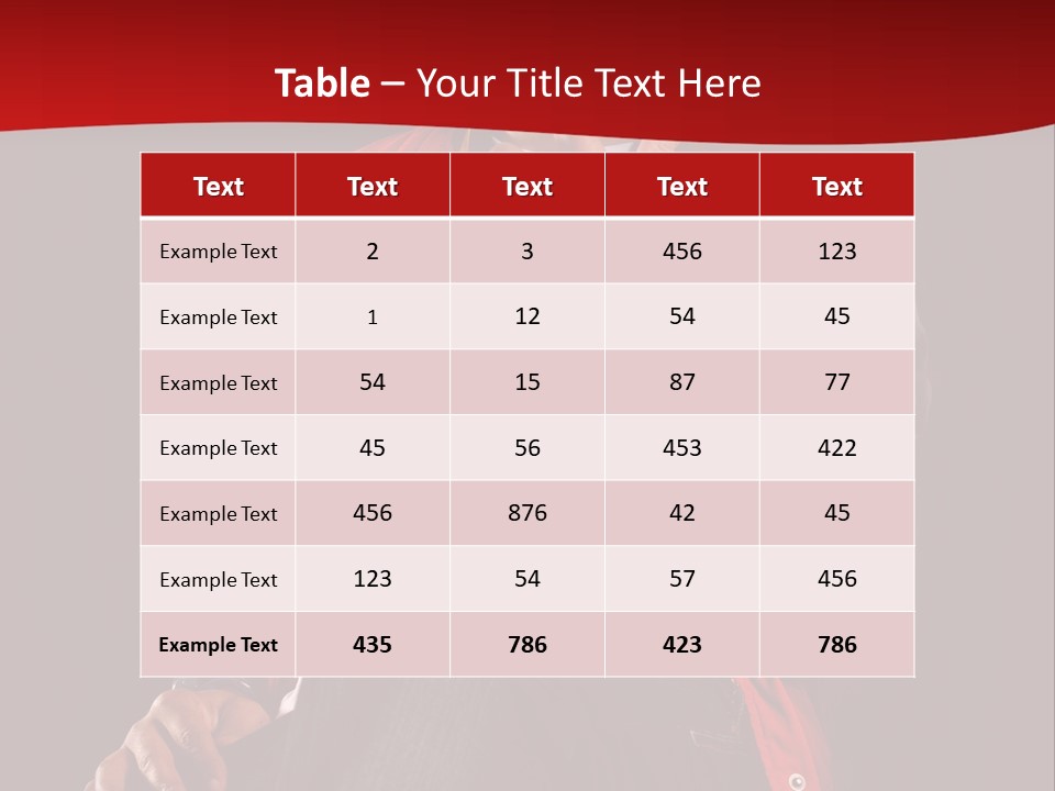 Hat Hip Sitting PowerPoint Template