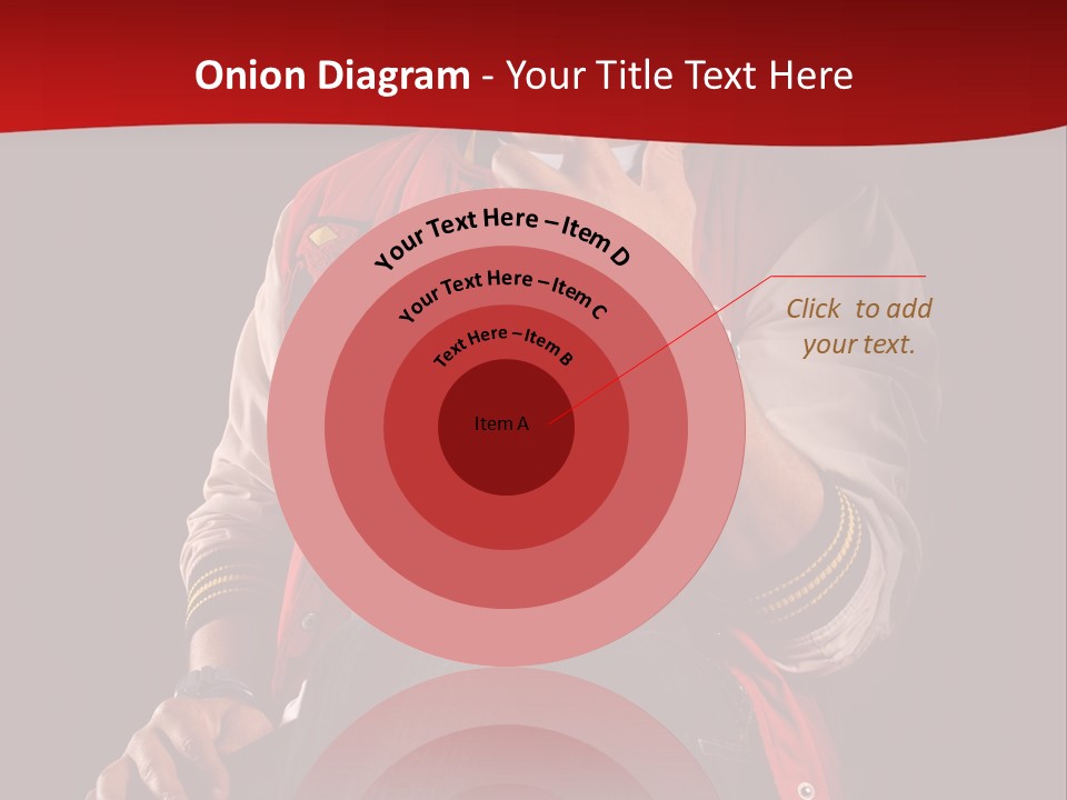 Hat Hip Sitting PowerPoint Template