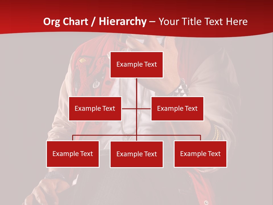 Hat Hip Sitting PowerPoint Template