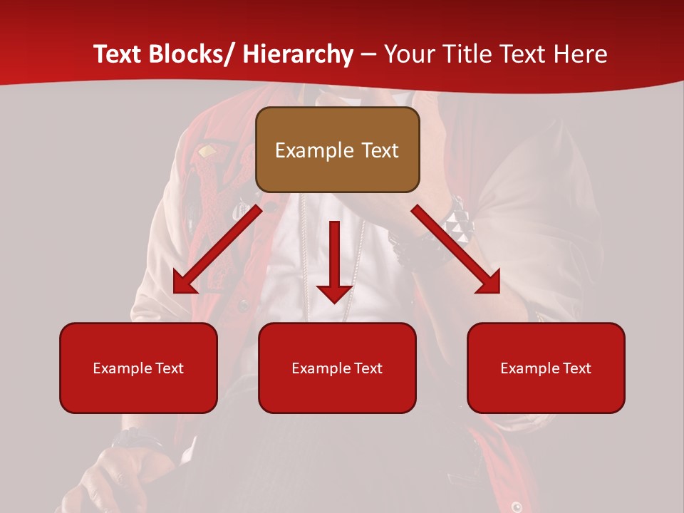 Hat Hip Sitting PowerPoint Template