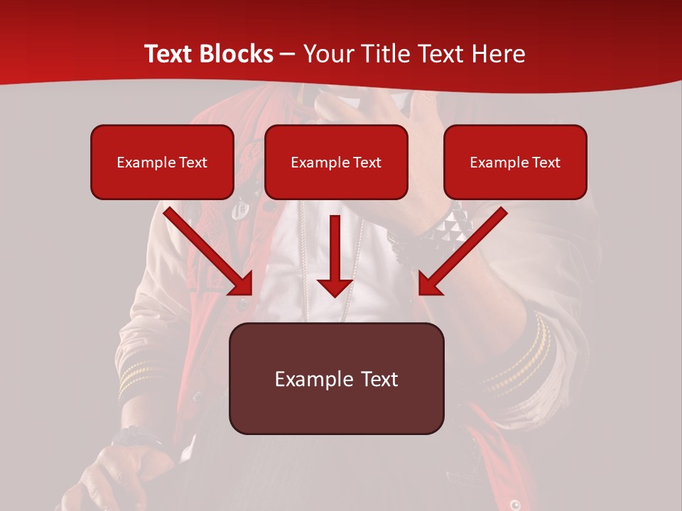 Hat Hip Sitting PowerPoint Template