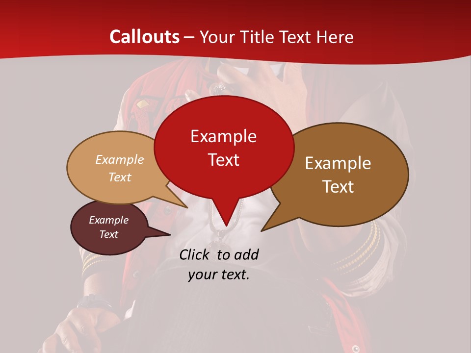 Hat Hip Sitting PowerPoint Template