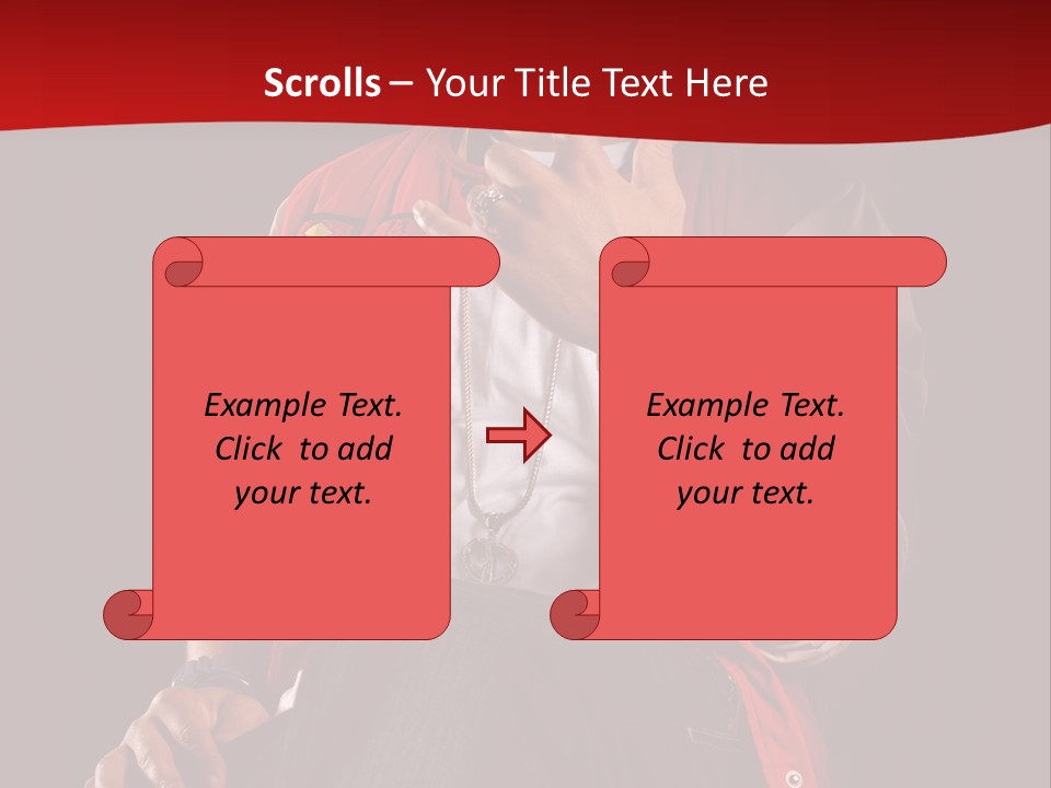 Hat Hip Sitting PowerPoint Template