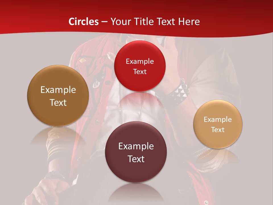 Hat Hip Sitting PowerPoint Template