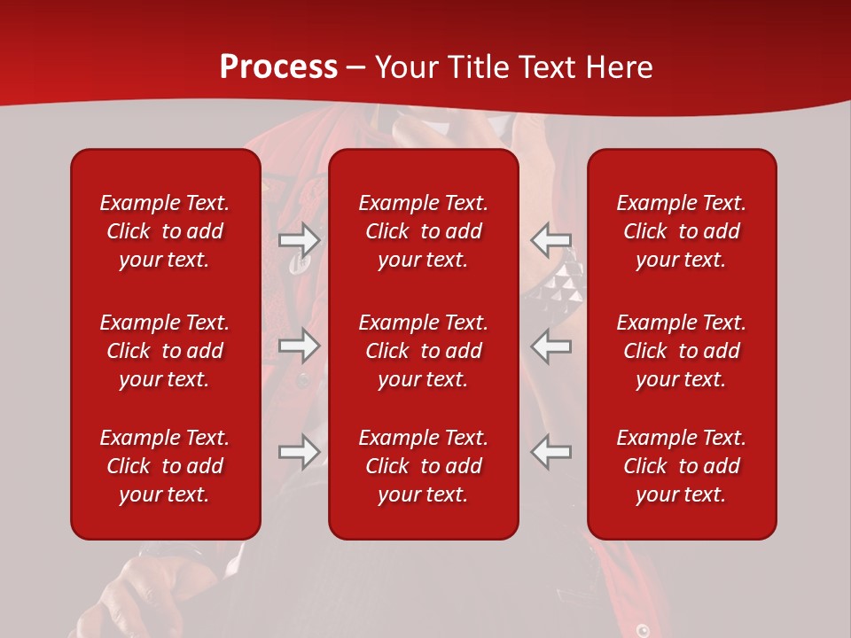 Hat Hip Sitting PowerPoint Template