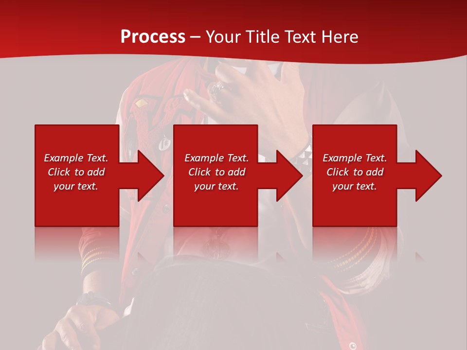 Hat Hip Sitting PowerPoint Template