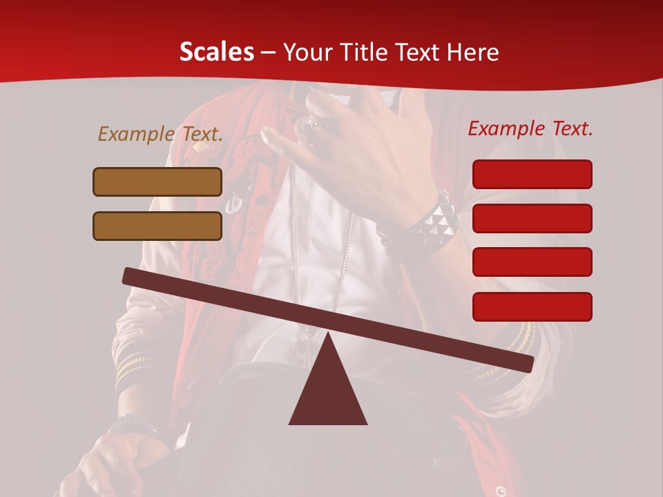 Hat Hip Sitting PowerPoint Template