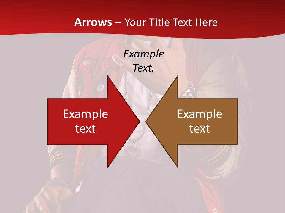 Hat Hip Sitting PowerPoint Template