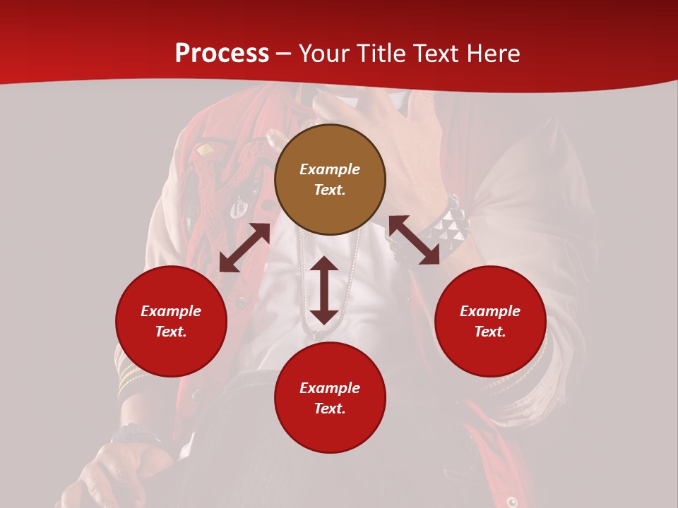 Hat Hip Sitting PowerPoint Template