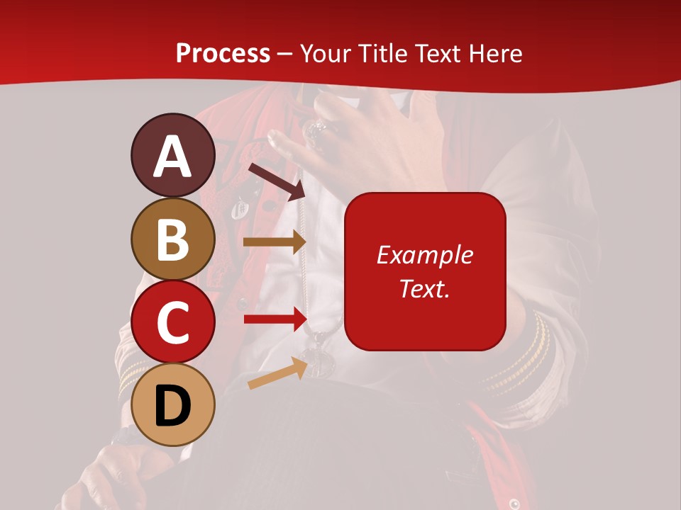 Hat Hip Sitting PowerPoint Template