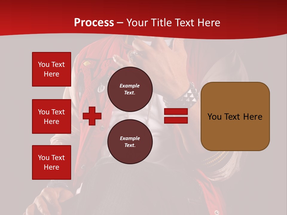 Hat Hip Sitting PowerPoint Template