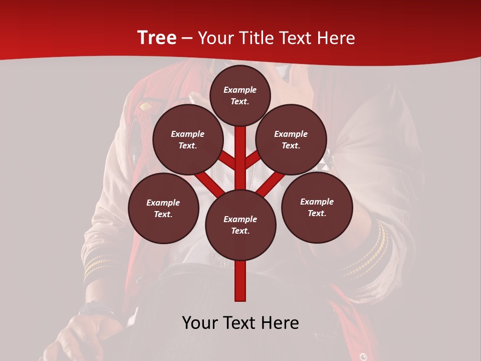 Hat Hip Sitting PowerPoint Template