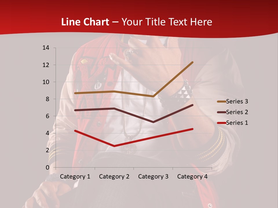 Hat Hip Sitting PowerPoint Template
