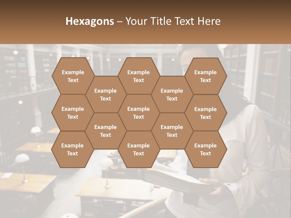 Standing Pretty White PowerPoint Template