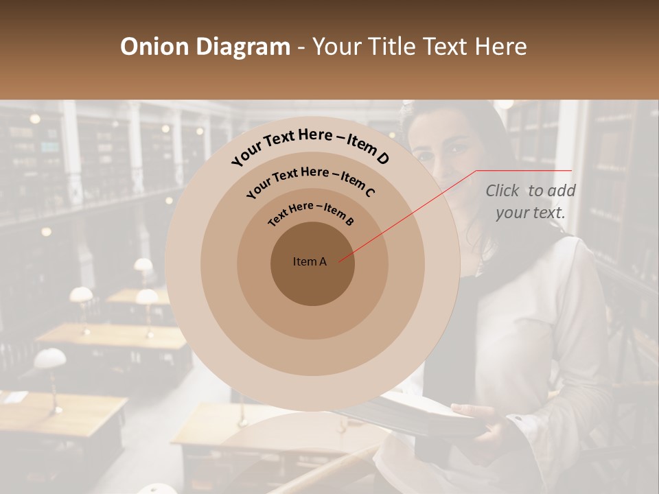 Standing Pretty White PowerPoint Template