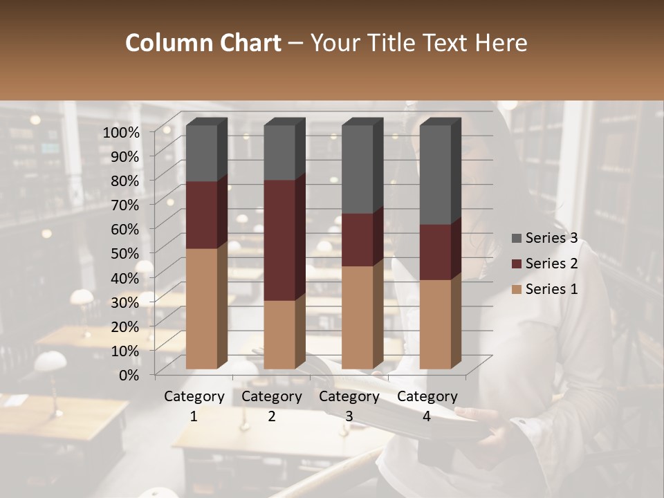Standing Pretty White PowerPoint Template