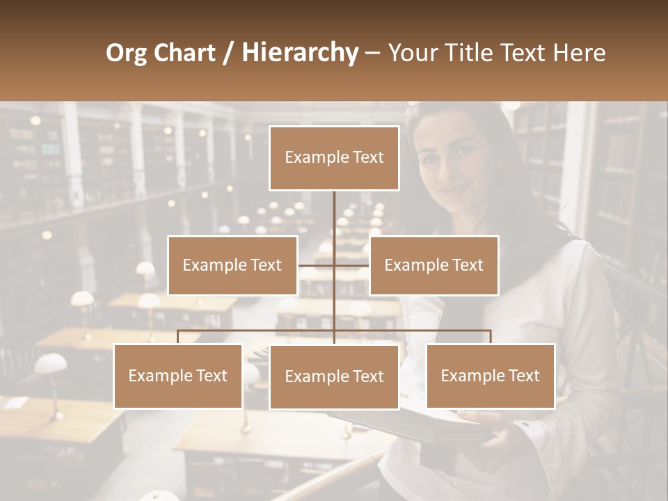 Standing Pretty White PowerPoint Template