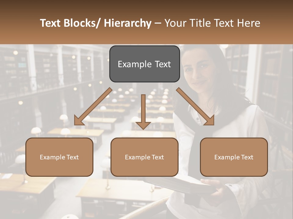 Standing Pretty White PowerPoint Template