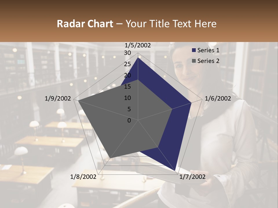 Standing Pretty White PowerPoint Template