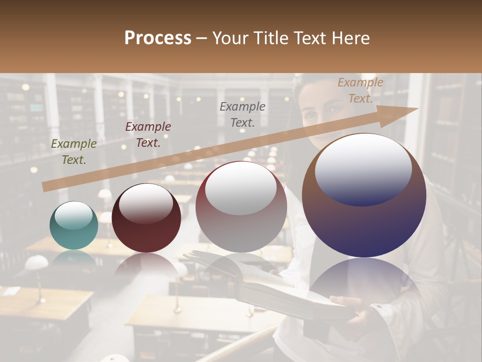 Standing Pretty White PowerPoint Template