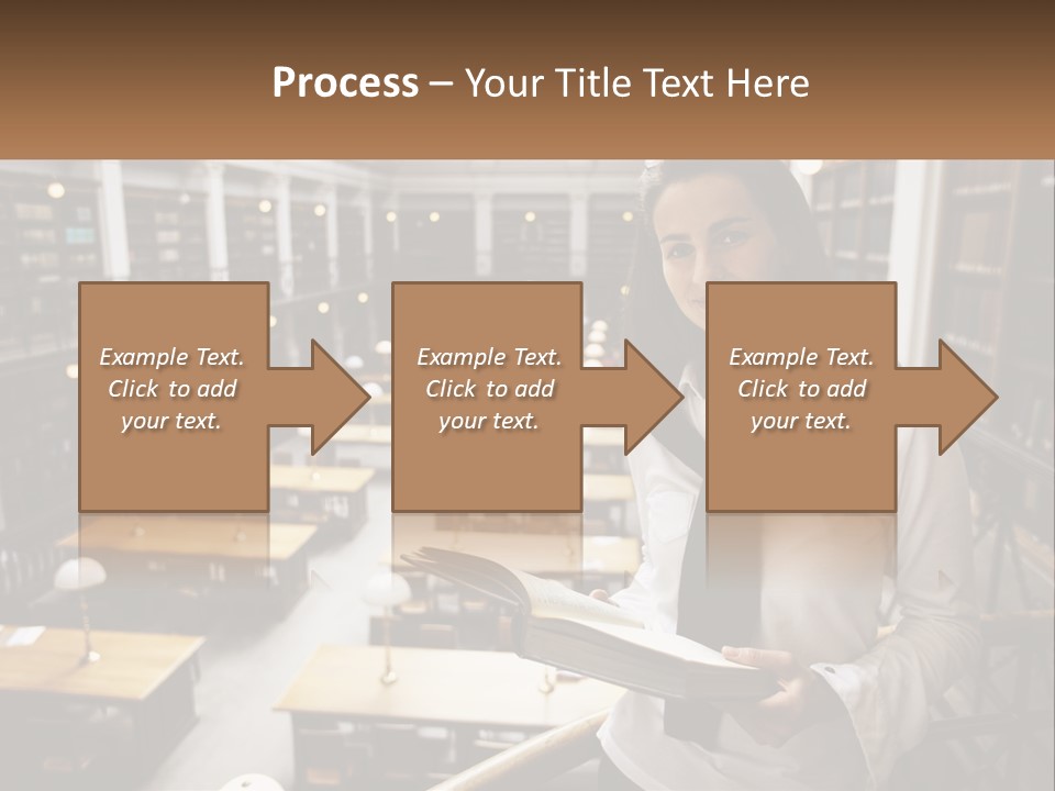 Standing Pretty White PowerPoint Template