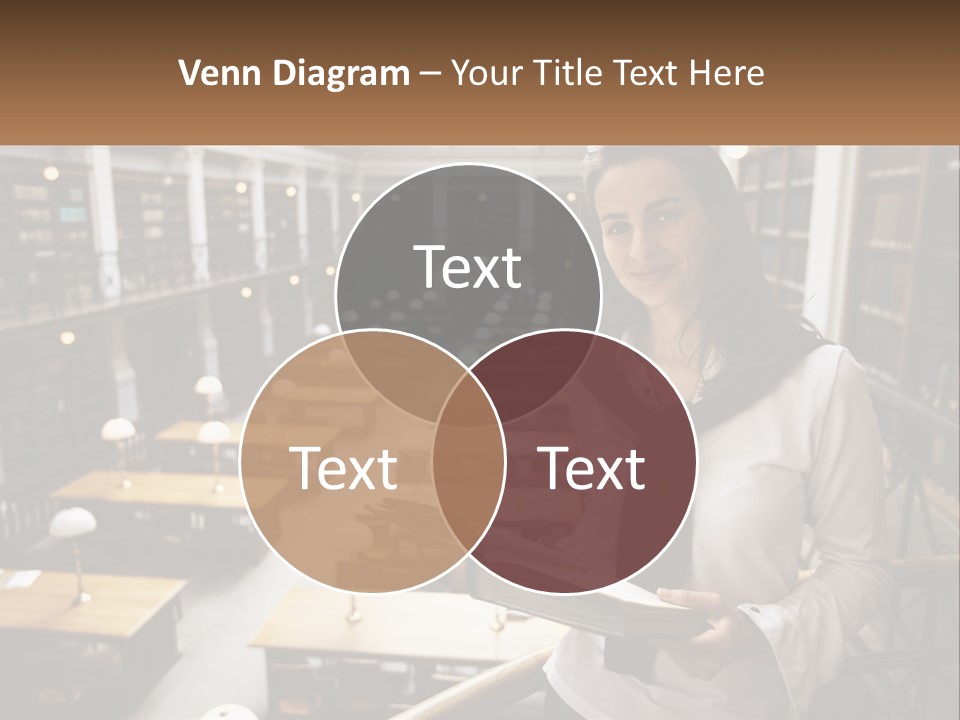 Standing Pretty White PowerPoint Template