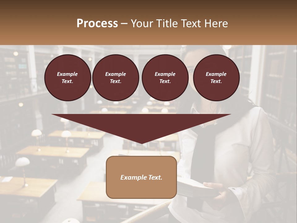 Standing Pretty White PowerPoint Template