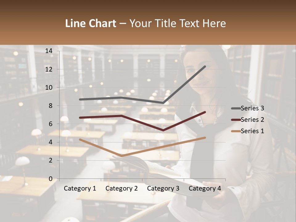 Standing Pretty White PowerPoint Template
