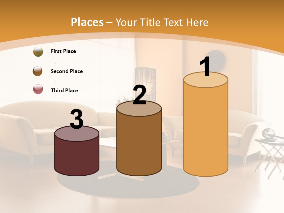 Luxury House Seat PowerPoint Template