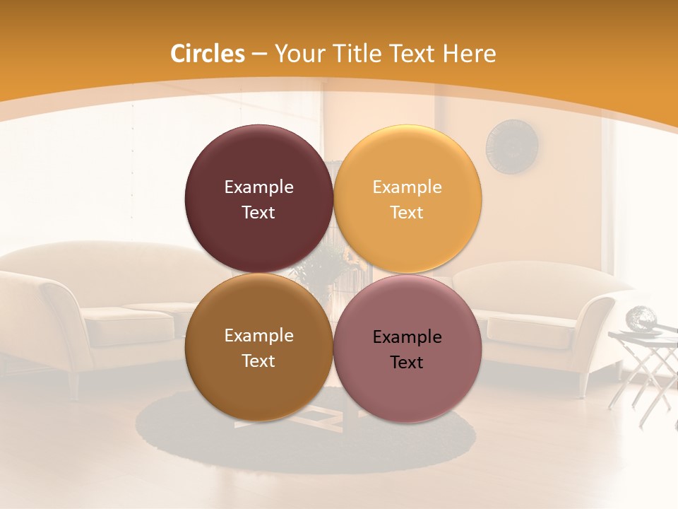 Luxury House Seat PowerPoint Template