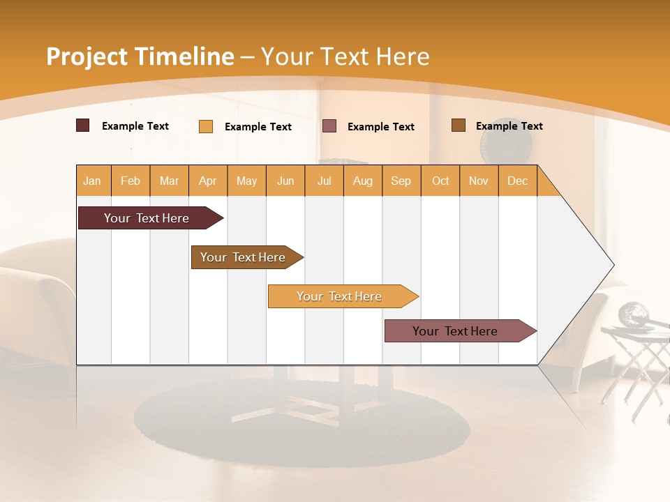 Luxury House Seat PowerPoint Template