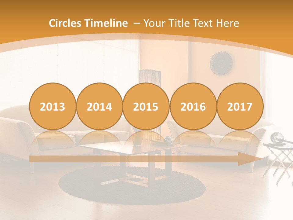 Luxury House Seat PowerPoint Template