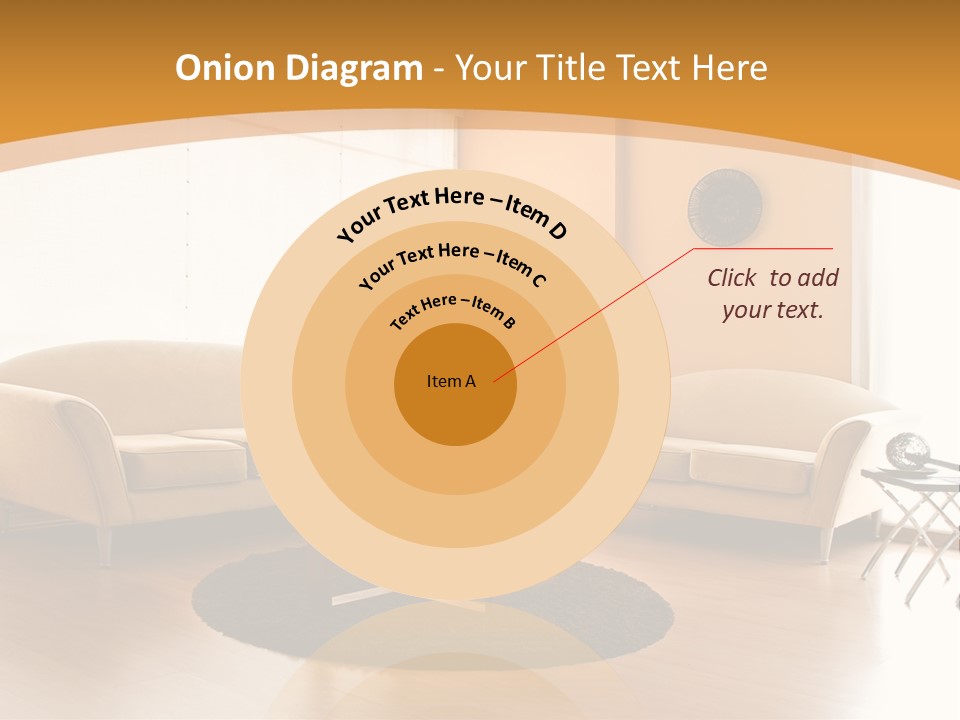 Luxury House Seat PowerPoint Template