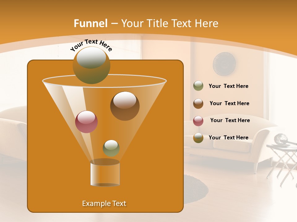 Luxury House Seat PowerPoint Template