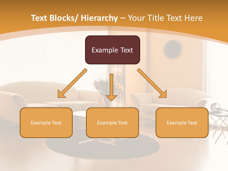 Luxury House Seat PowerPoint Template